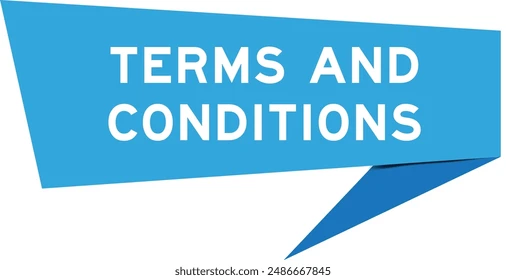 Terms and Conditions
